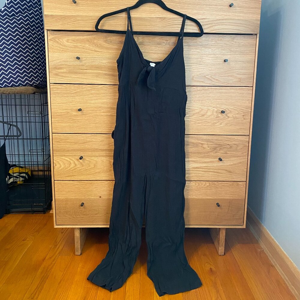 Aerie Black Jumpsuit Small